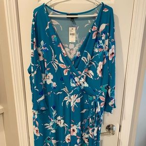 Fabulous Lane Bryant Faux Wrap Dress